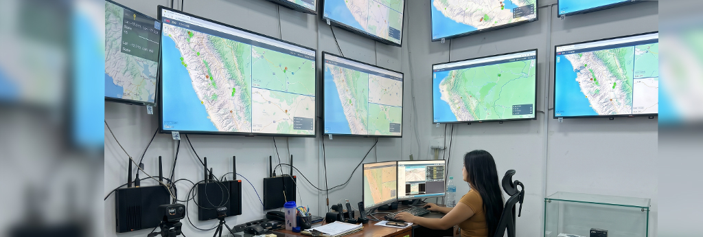 Aplicación móvil GPS 4G tiempo real
